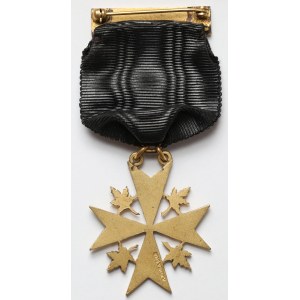 Malta, Zakon Maltański / Masoneria, Krzyż orderowy