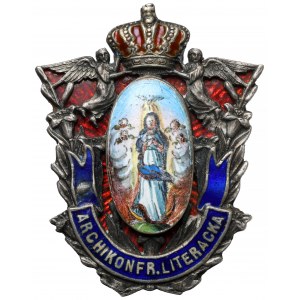 Badge 1904 - Archiconfraternity of Literature, Warsaw Cathedral