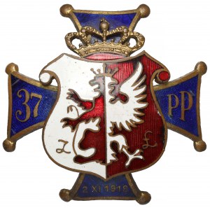 Badge, 37th Leczyca Infantry Regiment [221].