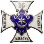 Odznak, 16. peší pluk [507] - strieborný