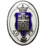 Badge, 40th Infantry Regiment of Lviv Children - in silver