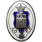 Odznak, 40. pěší pluk lvovských dětí - stříbrný
