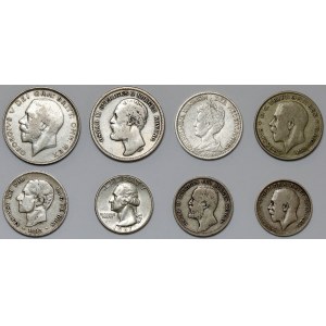 Silbermünzen der Welt MIX (8 Stück)