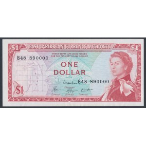 Karaiby Wschodnie, 1 Dollar (1965)