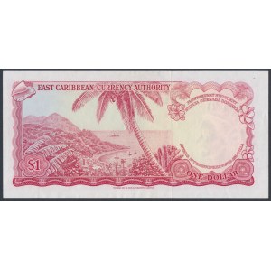 Východný Karibik, 1 dolár (1965)