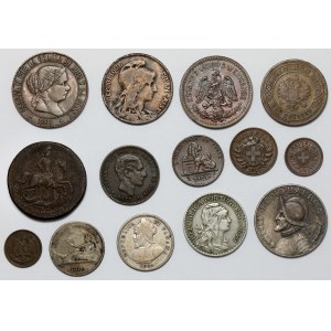 Coins of the World MIX - set (14pcs)
