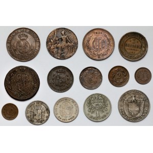 Coins of the World MIX - set (14pcs)