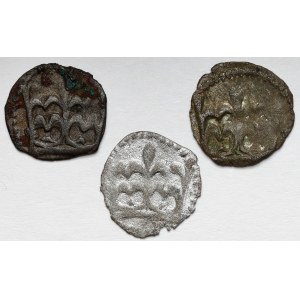 Ladislaus III Varna, Denar of Cracow - set (3pcs)