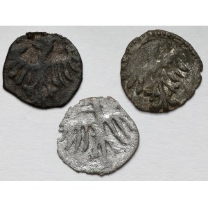 Ladislaus III Varna, Denar of Cracow - set (3pcs)