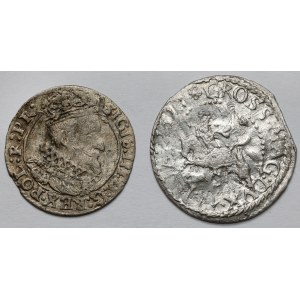 Sigismund III Vasa, Vilnius and Gdansk penny - set (2pcs)