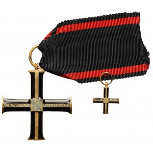 Krzyż Niepodległości + miniatura (2szt)