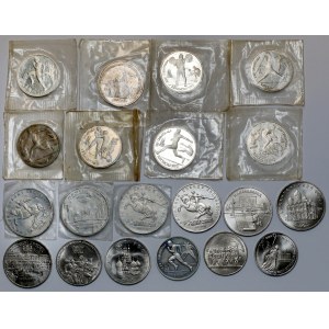Russia / USSR, Commemorative Rubles - set (20pcs)
