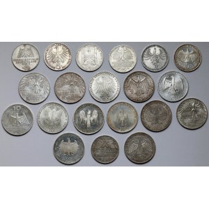 5-10 marek 1971-1995, zestaw (20szt)