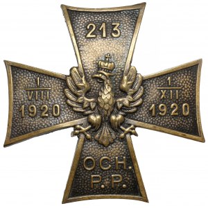 Odznak, 213. dobrovoľnícky peší pluk [182].