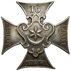 Odznak, 16. peší pluk [208] - odznak vojaka