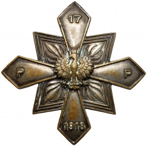 Odznak, 17. peší pluk