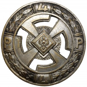Odznaka, 4 Pułk Piechoty Legionów [157] - wz.4