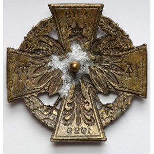 Odznaka, 14 Pułk Piechoty - wtórnie wykońcozny prefabrykat