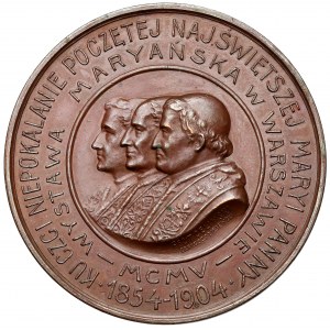 Medaila, Mariánska výstava vo Varšave 1905