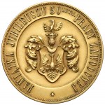 Medal ZŁOTO 1910 - Pamiątka Jubileuszu 50-lecia Pracy Zawodowej