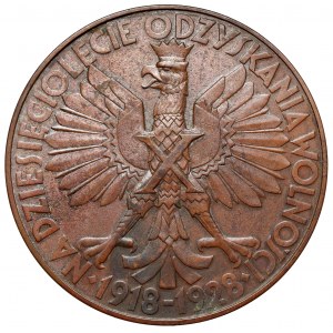 Medal, 10. rocznica Odzyskania Niepodległości 1928