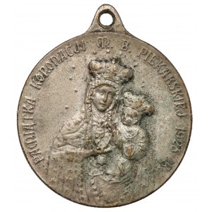 Medailón, Korunovácia ikony Panny Márie Piekarskej 1925