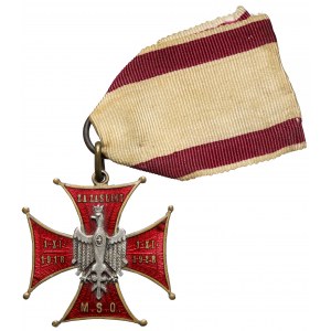 Odznaka pamiątkowa Krzyż Miejskiej Straży Obywatelskiej - za Zasługi, Lwów [217]