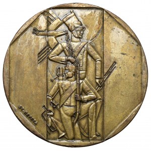 Medaila, 100. výročie novembrového povstania 1930 (Repeta/Wabiński)