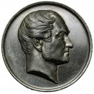 Medal, Józef de Köhler - Kupcy Miasta Warszawy 1854