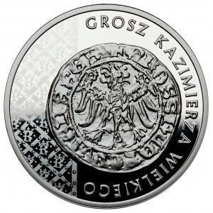 20 złotych 2015 Grosz Kazimierza Wielkiego