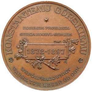 Medal, Konstantin Gorski 1897