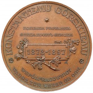 Medal, Konstanty Górski 1897