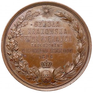 Medal nagrodowy, Krakowska Szkoła Sztuk Pięknych 1898