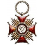 II RP, Stříbrný kříž za zásluhy - S. Owczarski - ve stříbře