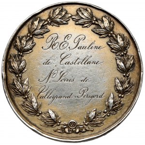 Medal, Księżna Żagańska Paulina Rachel Elżbieta de Talleyrand-Pèrigord 1861