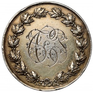 Medaille, Herzogin von Zagan Pauline Rachel Elisabeth de Talleyrand-Pèrigord 1861
