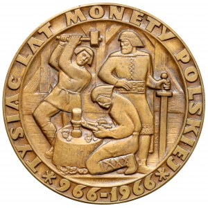 Medaila, Tisíc rokov poľského mincovníctva 1966