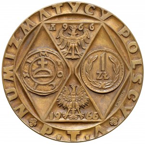 Medal, Tysiąc lat monety polskiej 1966