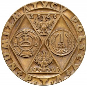Medaille, Tausend Jahre polnische Münzprägung 1966