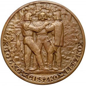 Medaila, 1150. výročie Cieszyna 1960