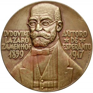 Medal, Ludwik Zamenhof 1959