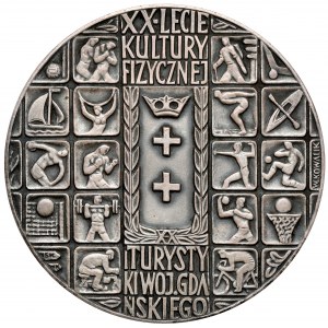 Medaille des Provinzialausschusses für Körperkultur und Tourismus 1965