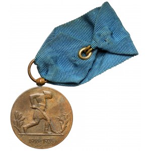 Medaile k desátému výročí znovuzískání nezávislosti 1918-1928