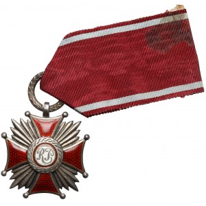People's Republic of Poland, Silver Cross of Merit - Moscow Lathe - in silver