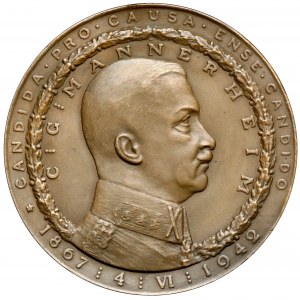 Fínsko, medaila C. G. Mannerheim 75 vuotta (1867-1942)