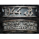 Pamětní odznaky a prsten Povstání 1944 - sada (3ks)