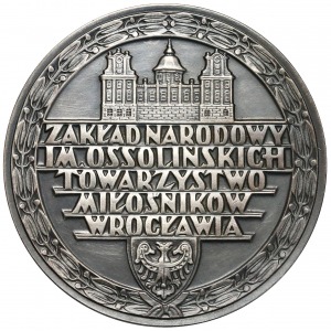 Medaila, Juliusz Słowacki 1959 - Strieborná (neuvedená)