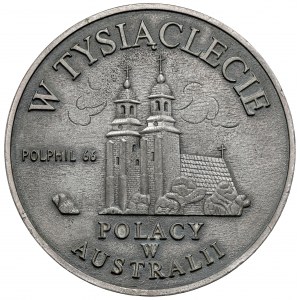 Medal, Polacy w Australii w TYSIĄCLECIE 1966