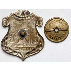Badge, 1st Group Summer Camp of the Warsaw University of Technology in Stary Sacz 1930