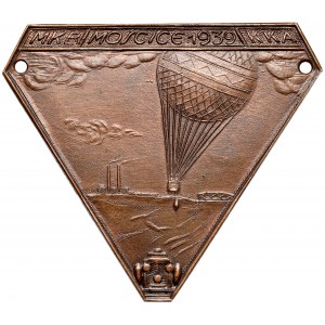 Placard, Municipal Balloon Club of Moscow 1939